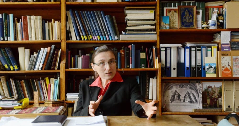 Cornelia Horn ist die neue Heisenberg-Professorin am Orientalischen Institut im Mühlweg.