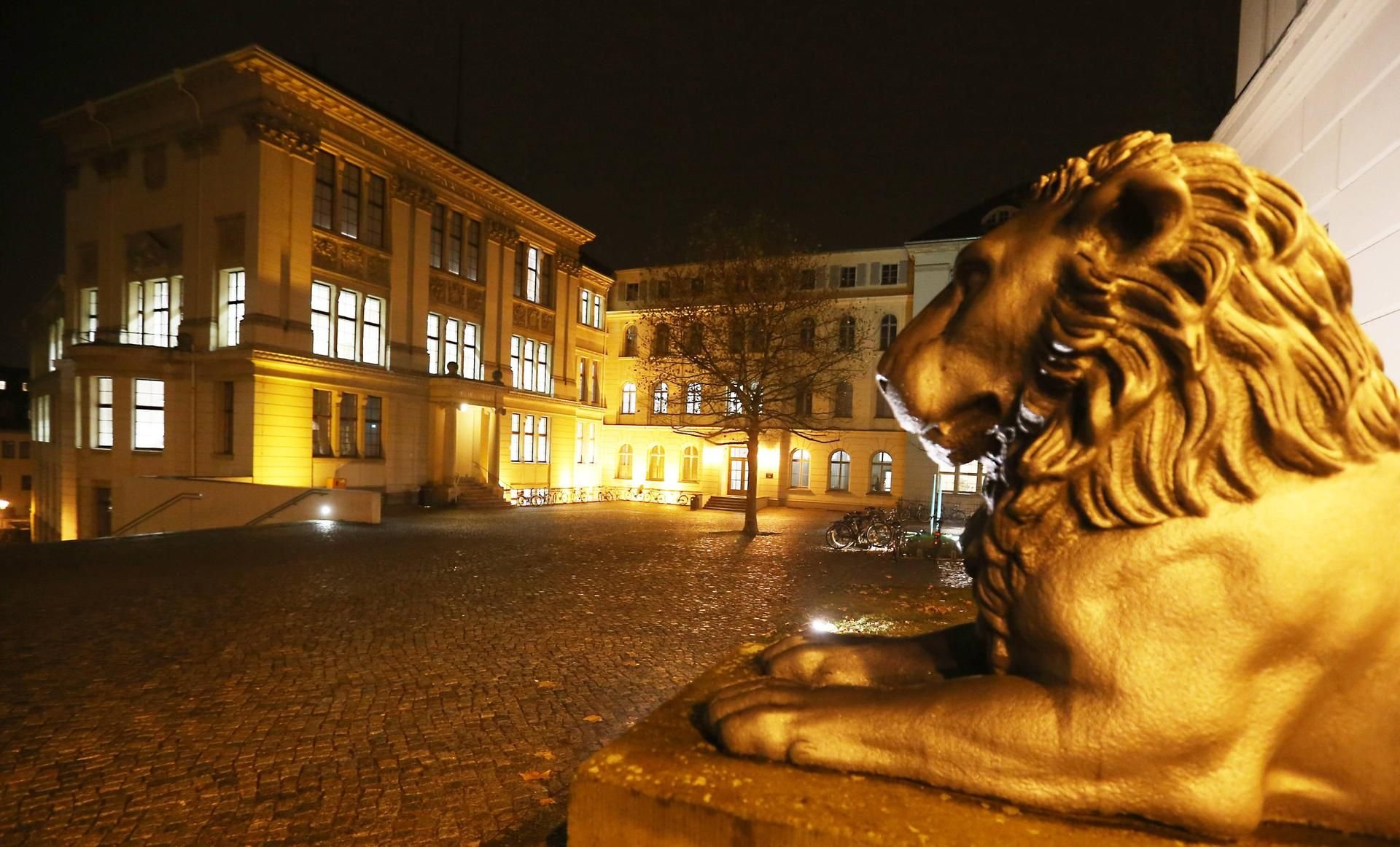 Am Donnerstagabend wurde bei einer Diskussion im Löwengebäude darüber gesprochen, wie die Uni Halle für den Klimawandel tun kann.