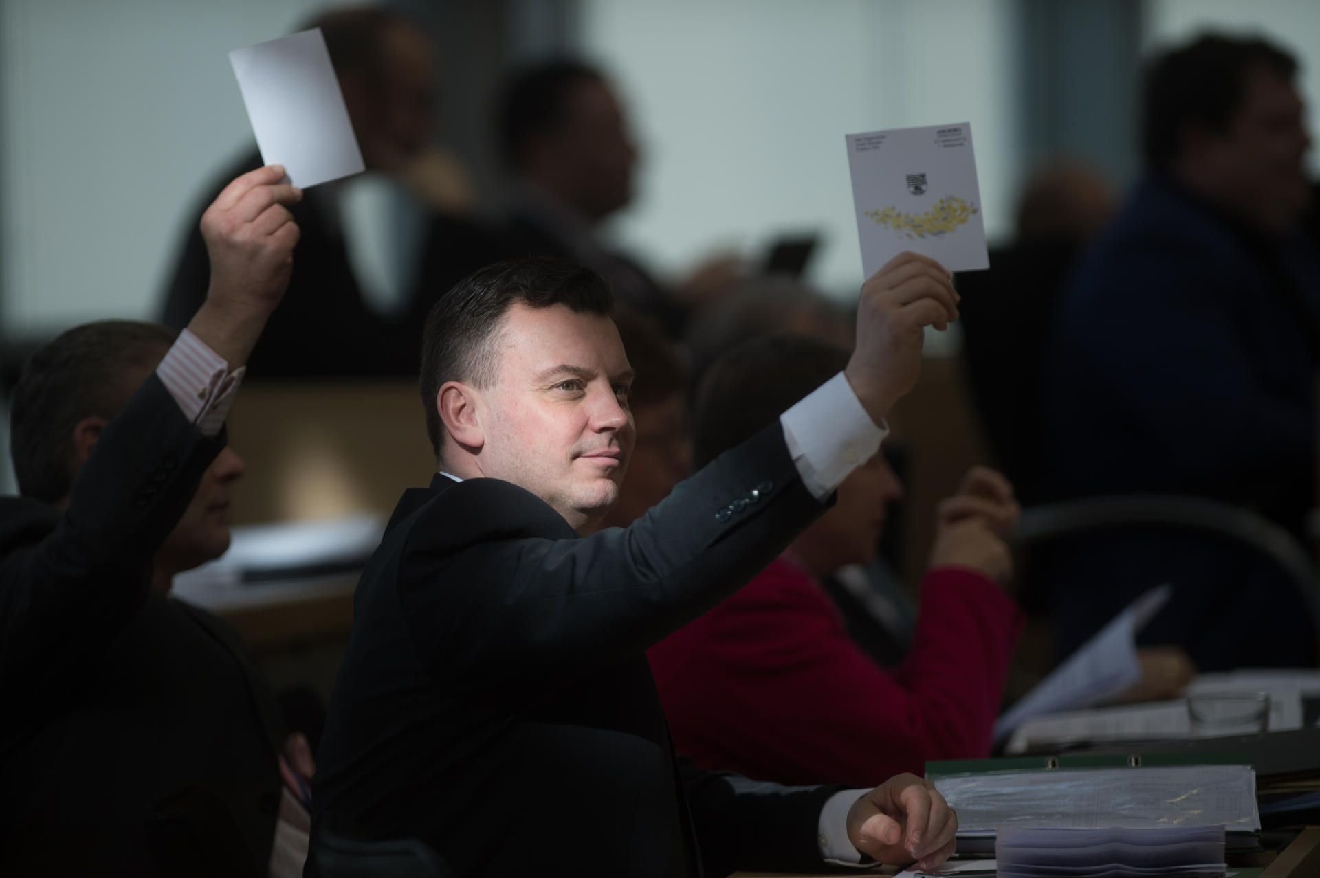 Der Finanzminister des Landes Sachsen-Anhalt, Andre Schröder (CDU).