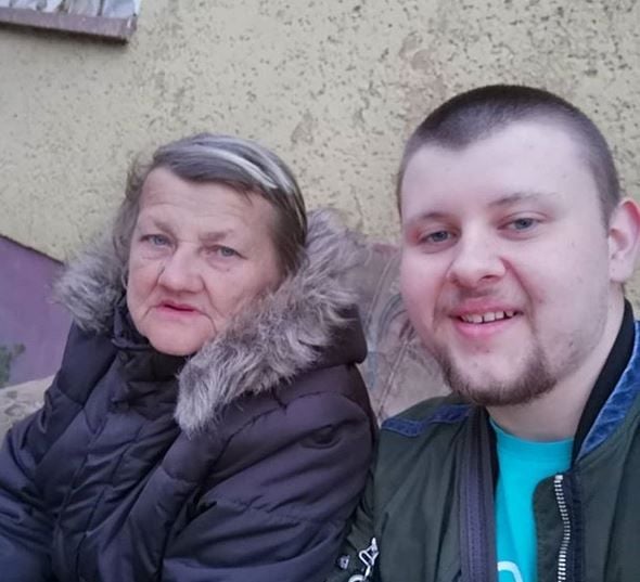 Karin Ritter mit Youtuber Gurkensohn.
