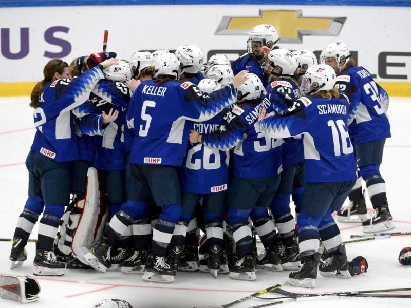 Die Frauen der USA sind zum neunten Mal Eishockey-Weltmeister. Foto: Mikko Stig