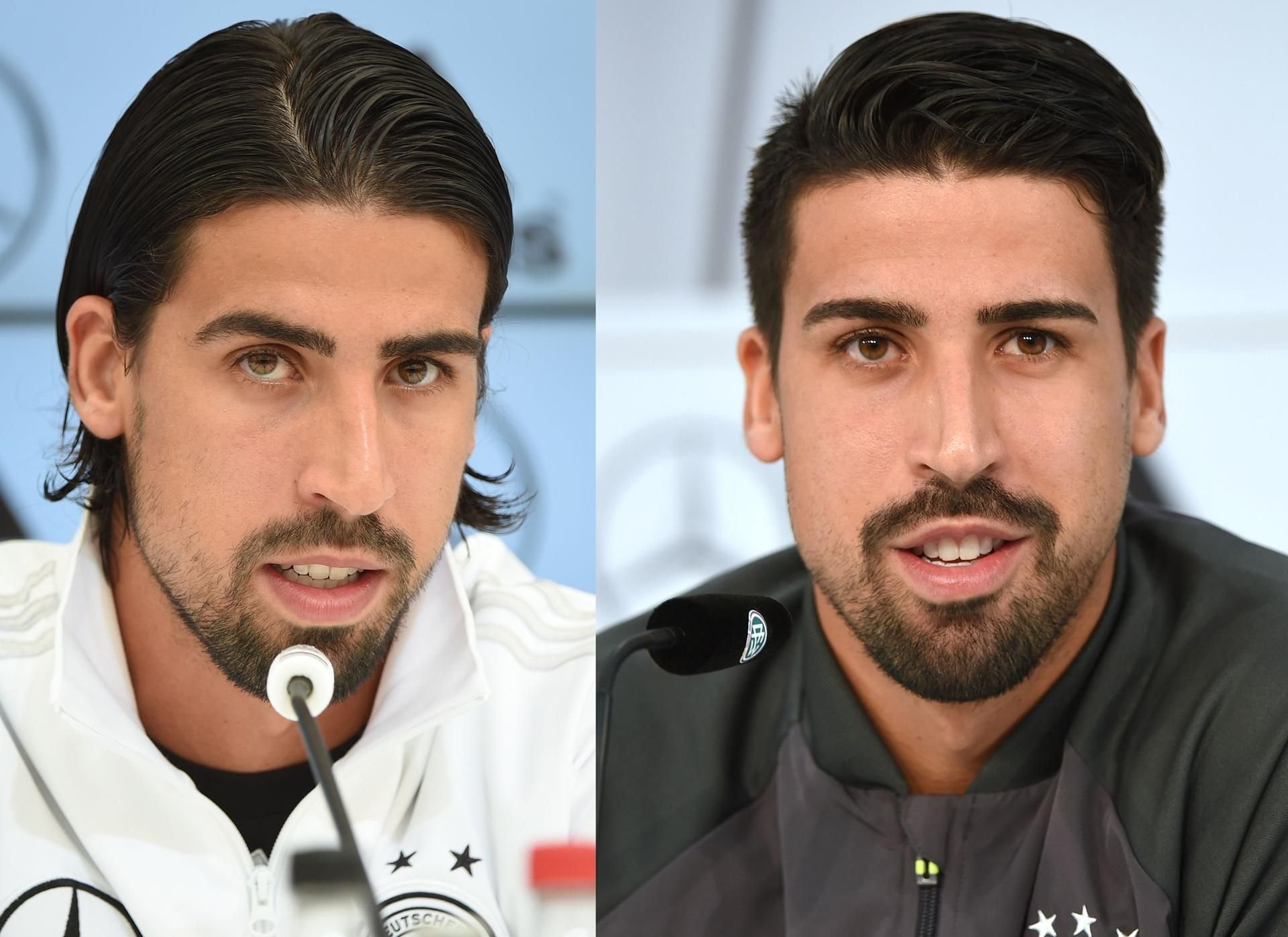 Die Frisur von Sami Khedira hat sich in den vergangenen Jahren stark verändert.
