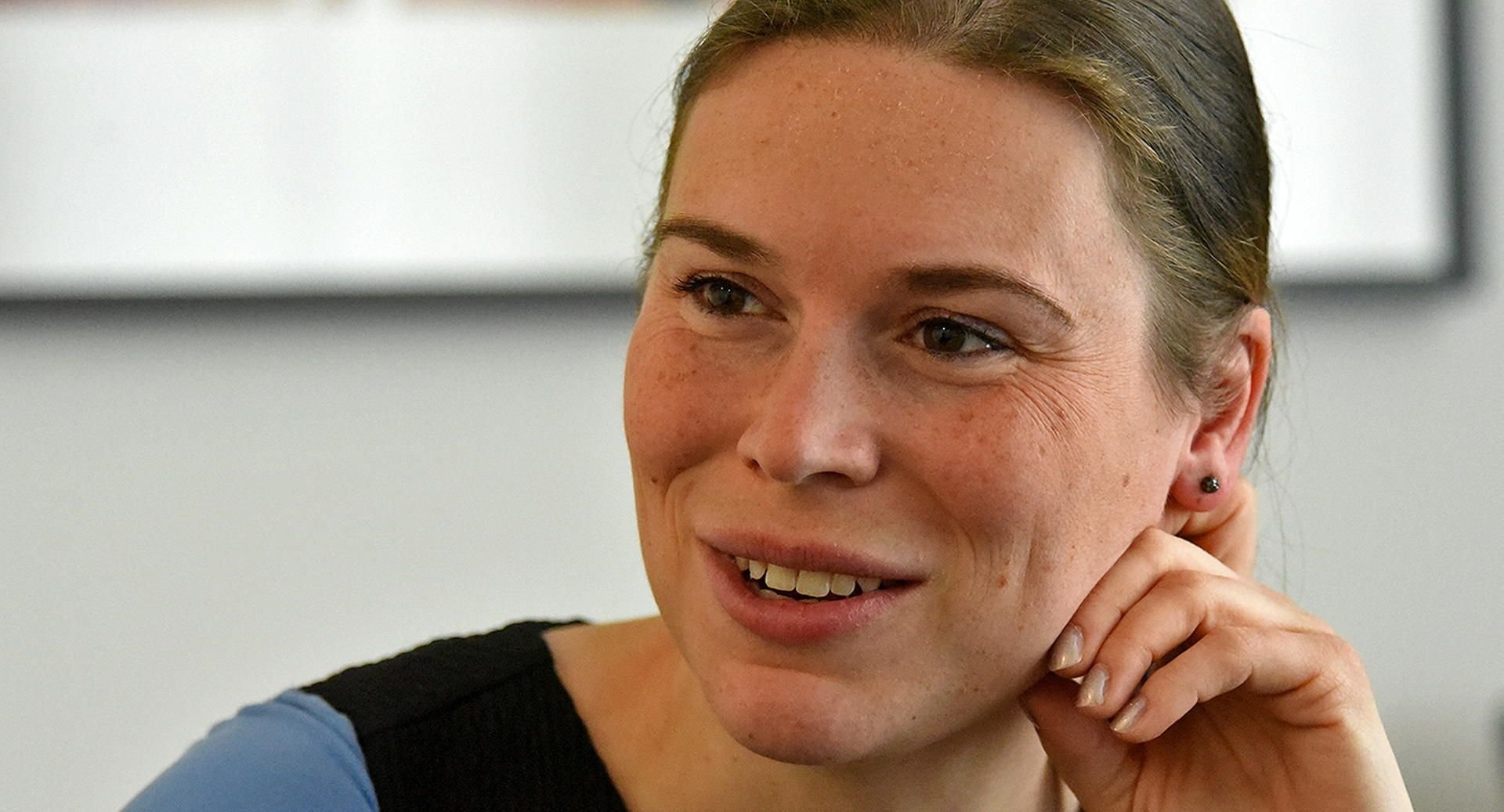 Kristin Musche ist die neue Chefin der Filiale der Deutschen Bank in Aschersleben.