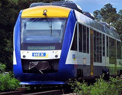 Transdev betreibt unter anderem den Hex.
