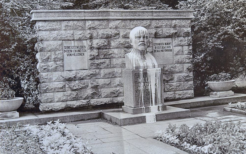 Nach der Wende war Lenin in Weißenfels nicht länger unantastbar.