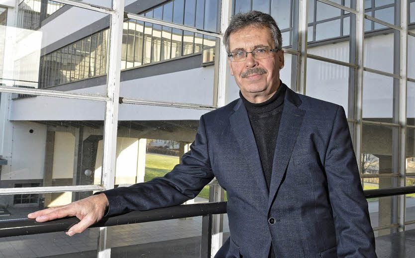 Ralf Schönemann im Bauhaus.