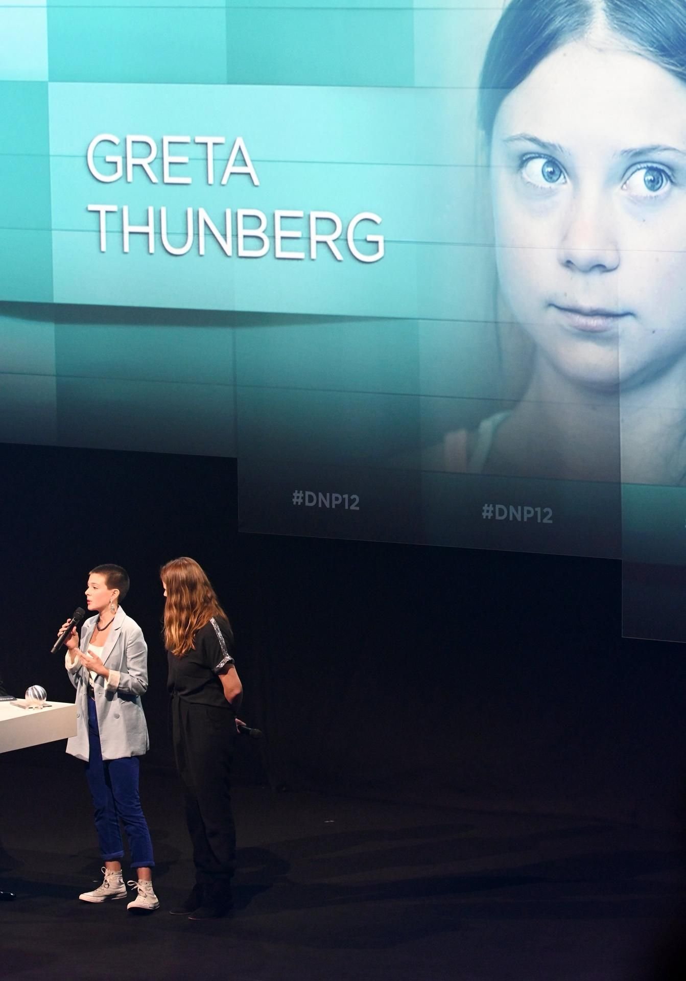 Der Deutsche Nachhaltigkeitspreis 2019 ist am Freitagabend unter anderem an Greta Thunberg verliehen worden.