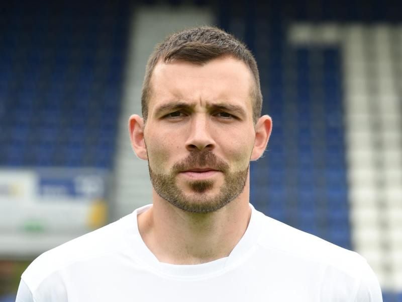 Torwart der SV Wehen Wiesbaden, Markus Kolke. Foto: Arne Dedert/Archiv