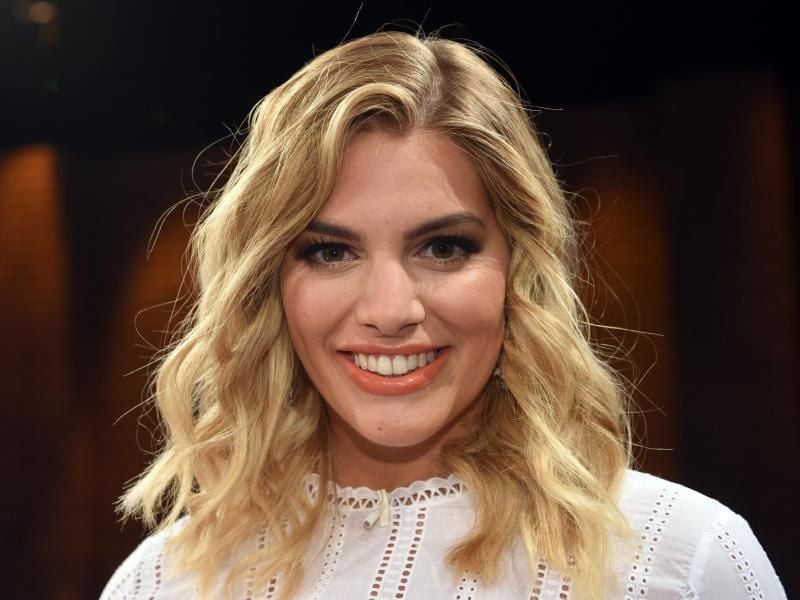 Model Angelina Kirsch sitzt in der Jury der RTL-II-Casting-Show „Curvy Supermodel”. Foto: Henning Kaiser