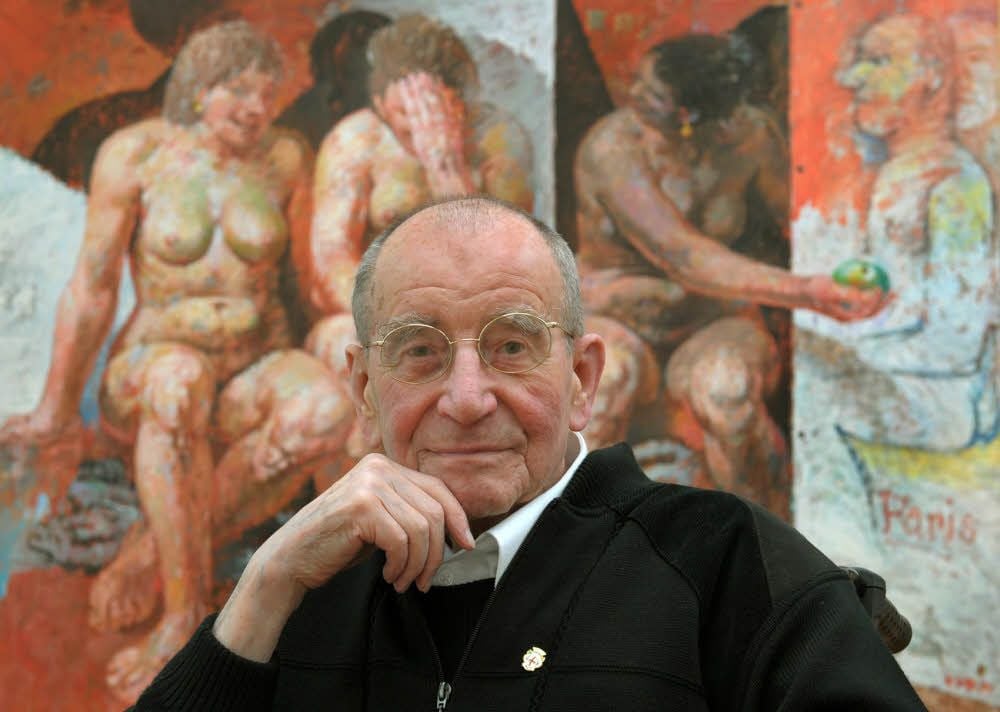 Maler Willi Sitte (Aufnahme von 2009) wird fünf Jahre nach seinem Tod massiv angegriffen.