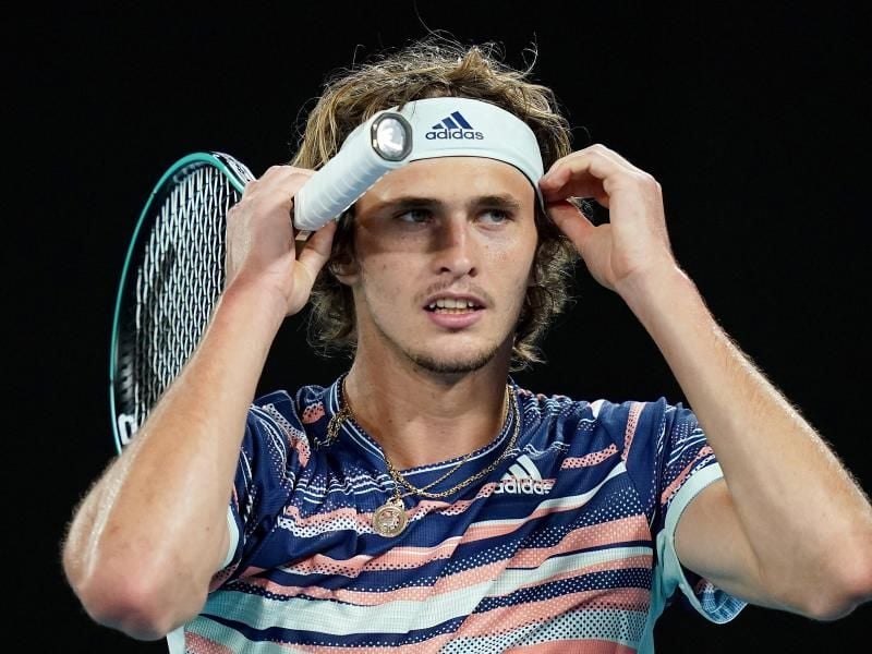 Alexander Zverev ist gleich am ersten Turniertag gegen Dennis Novak aus Österreich gefordert. Foto: Scott Barbour/AAP/dpa