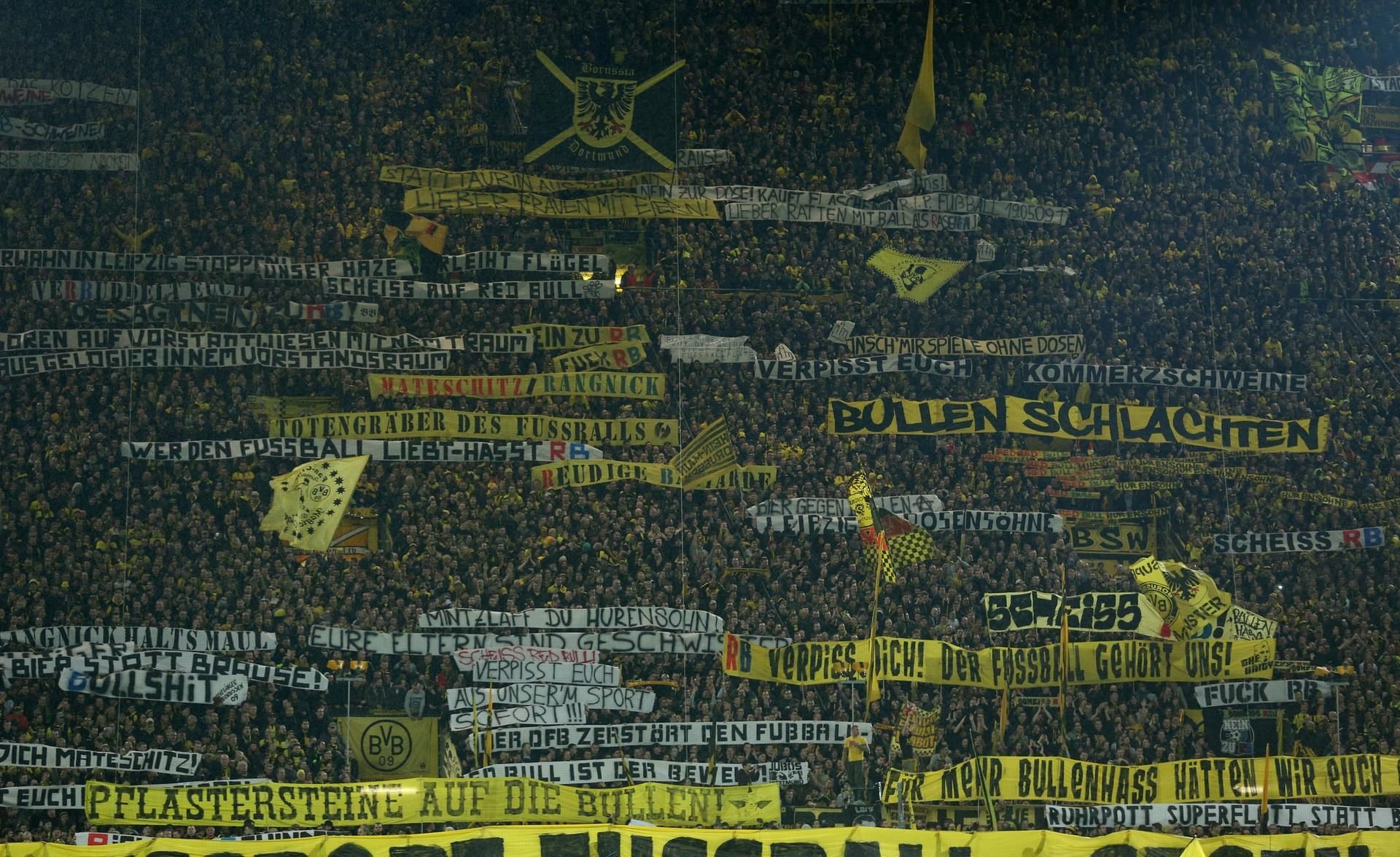 Die Süd-Tribüne von Borussia Dortmund