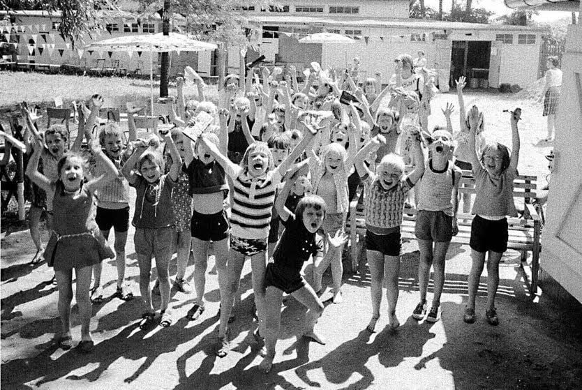Reges Treiben herrschte zu DDR-Zeiten bei den Ferienspielen im Sommer, für die auf dem Gelände des Stadtbades ein separates Zentrum errichtet worden war.