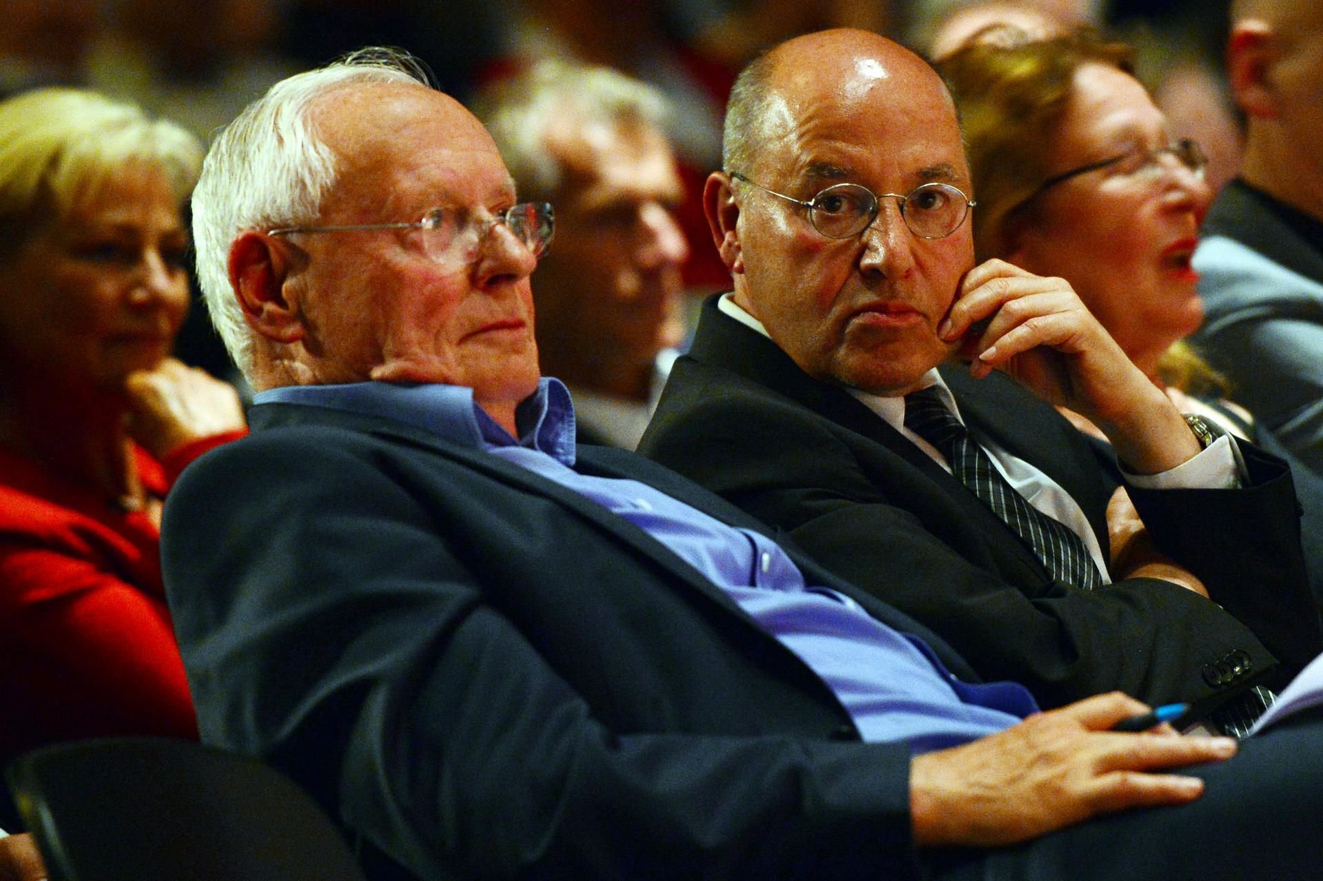 Oskar Lafontaine und Gregor Gysi.