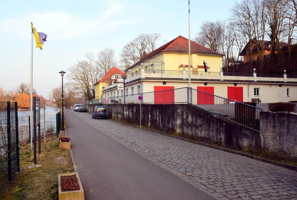 Heute: Das Bootshaus ist ein beliebter Treff.