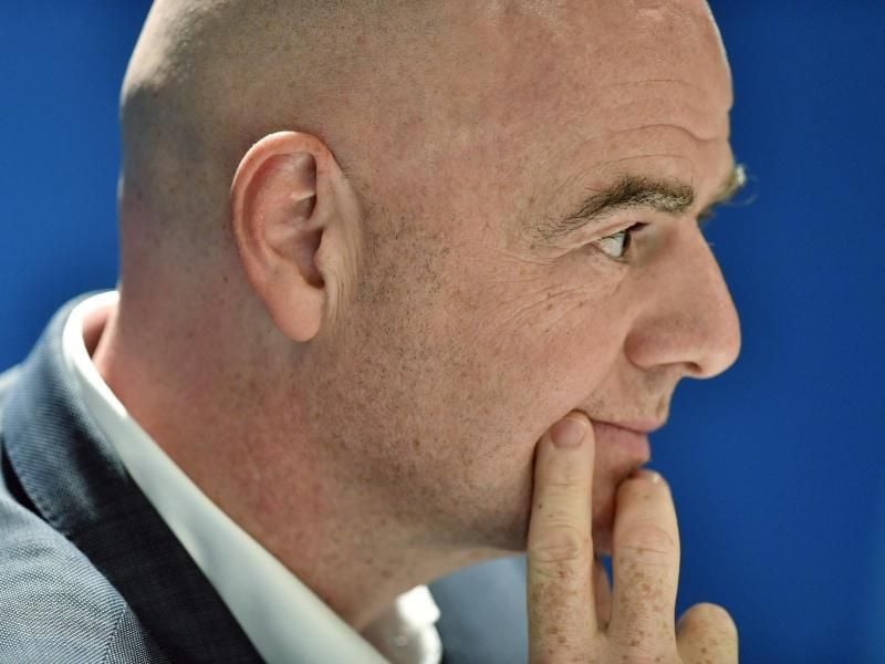Gianni Infantino ist der Präsident der FIFA. Foto: Walter Bieri/KEYSTONE/dpa