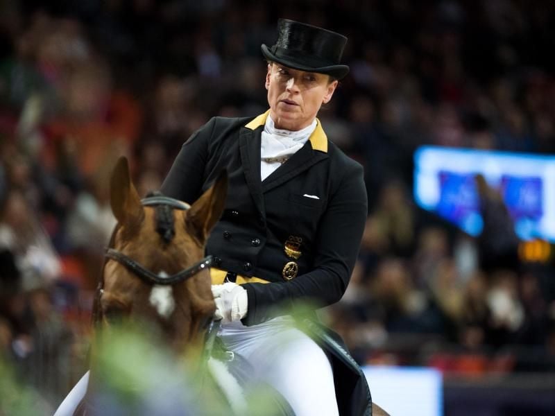 Isabell Werth auf Emilio. Foto: Line Skaugrud Landevik/Bildbyran via ZUMA Press
