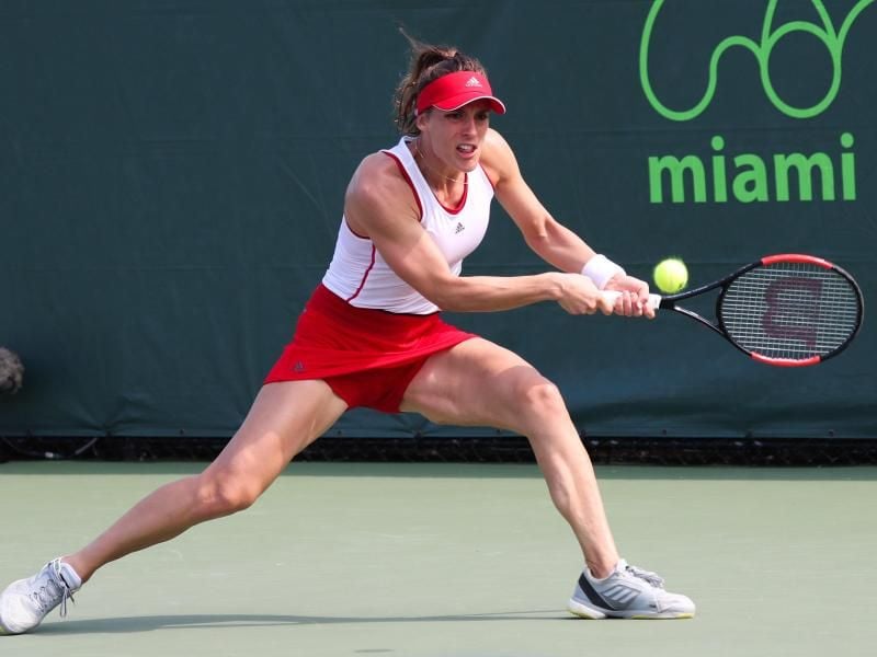 Andrea Petkovic hat in Miami das Hauptfeld erreicht. Foto: Mario Houben/CSM via ZUMA Wire
