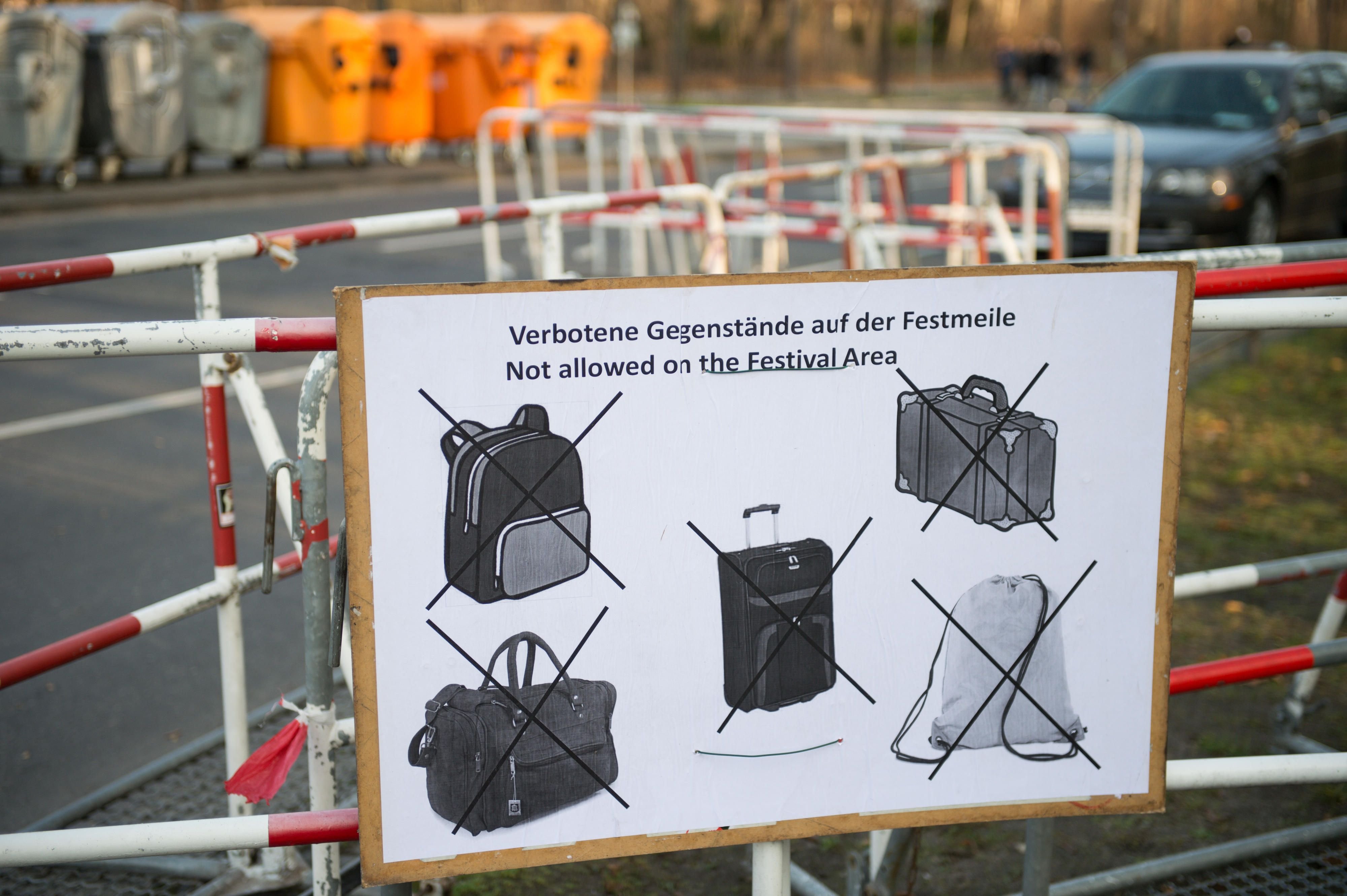 Zum Sachsen-Anhalt-Tag in Sangerhausen dürfen Besucher keine größeren Taschen und Rucksäcke mit aufs Festgebiet bringen.