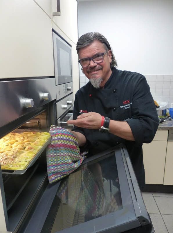 Carsten Kuschel steht gern am Herd.