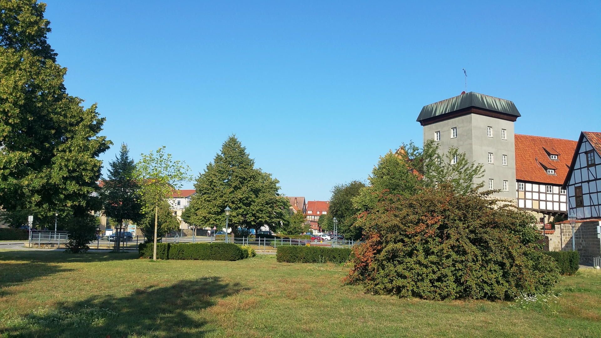 Im Bereich des Carl-Ritter-Platzes könnte der Wendebrunnen stehen.