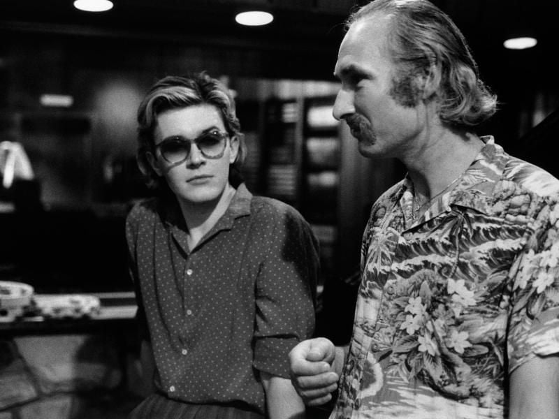 Spannende Begenung: David Sylvian und Holger Czukay. Foto: Grönland Records
