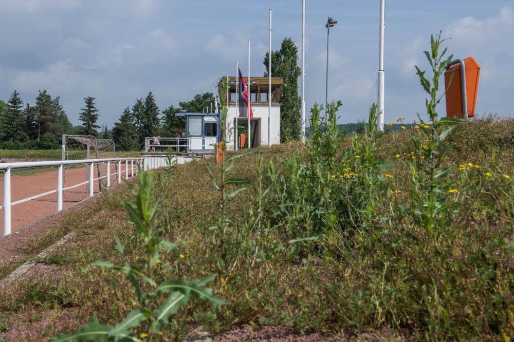 Auch das Naumburger Stadion an der Saalestraße wartet auf Investitionen.