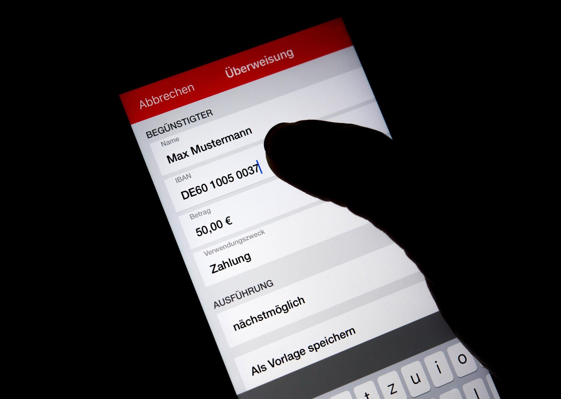 Viele Kunden setzen auf Online-Banking.