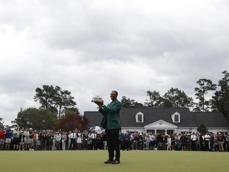 Auf der Golf-Weltrangliste Sechster: Tiger Woods. Foto: Matt Slocum/AP/dpa