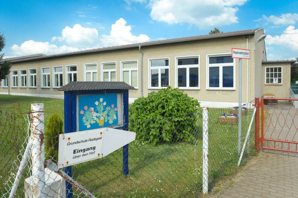 Die Grundschule Radegast bereitet Sorgen hinsichtlich der Entwicklung ihrer Schülerzahlen.