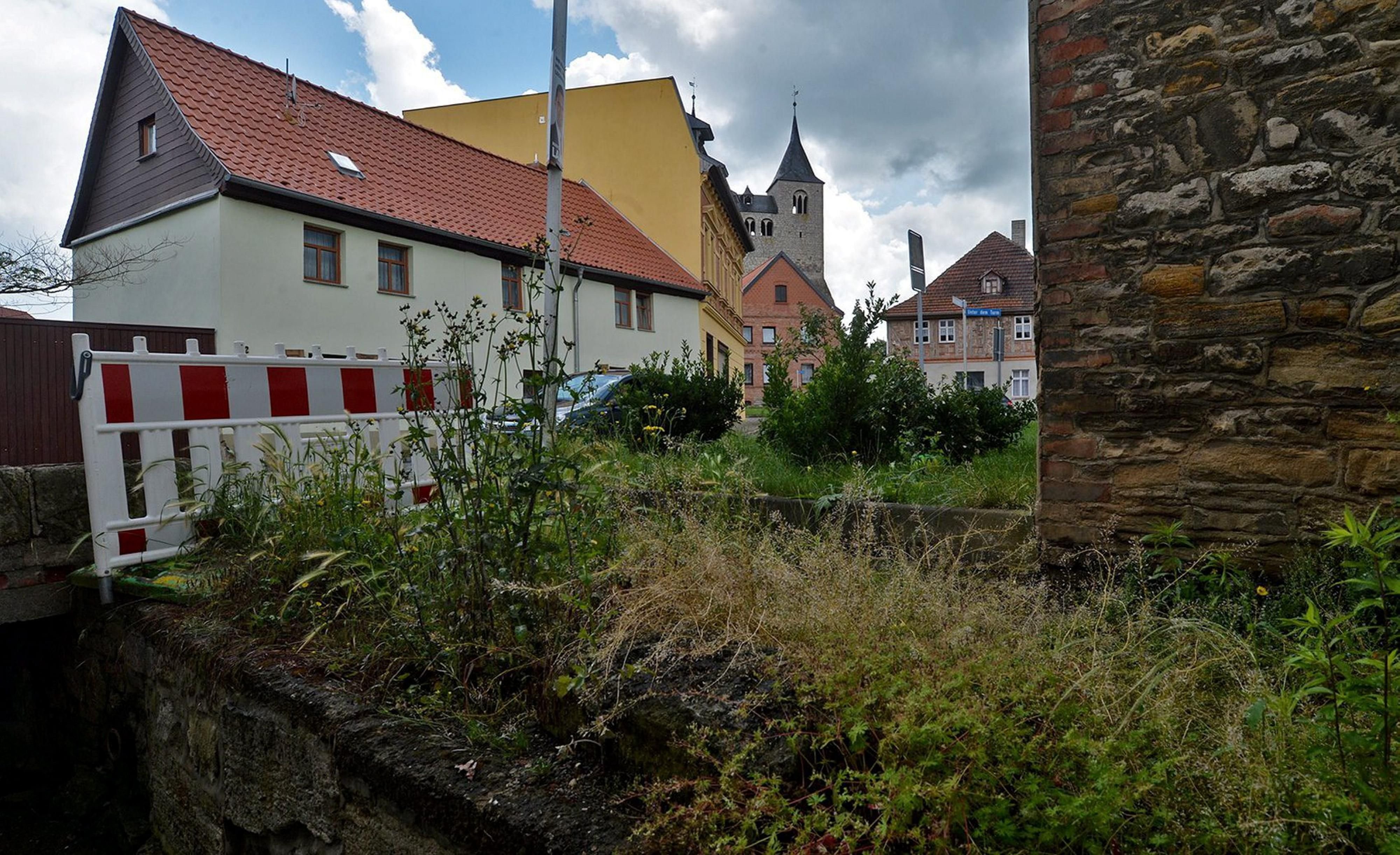 Die Kirchgasse in Frose