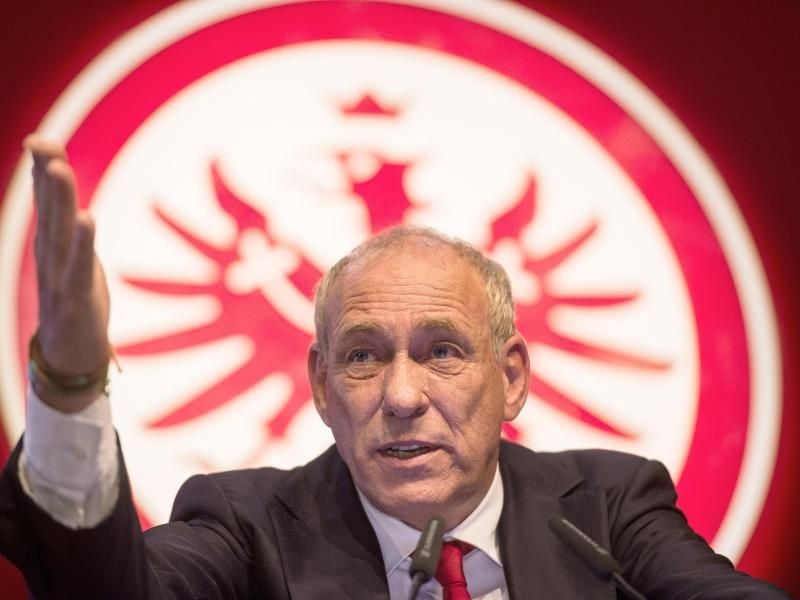 Der Präsident des Sportvereins Eintracht Frankfurt, Peter Fischer. Foto: Andreas Arnold/Archiv