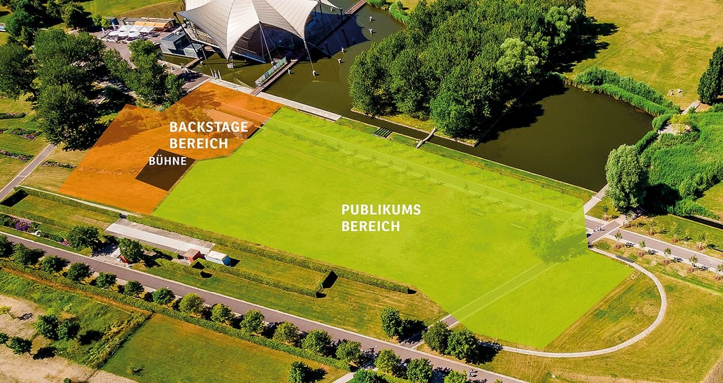 Auf dem Großen Cracauer Anger im Elbauenpark soll ein Open-Air-Veranstaltungsareal mit Bühne entstehen, auf dem auch unter Einhaltung der Abstandsregeln bis zu 2500 Besucher Platz finden.Auf dem Großen Cracauer Anger im Elbauenpark soll ein Open-Air-Veranstaltungsareal mit Bühne entstehen, auf dem auch unter Einhaltung der coronabedingten Abstandsregeln bis zu 2500 Besucher Platz finden. Noch im April soll mit dem Aufbau begonnen werden.