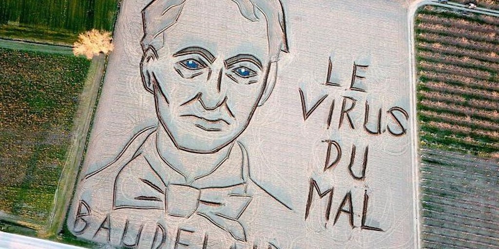 Von Zeitgenossen kaum verstanden: der französische Dichter Charles Baudelaire, hier auf einem italienischen Landart-Gemälde.