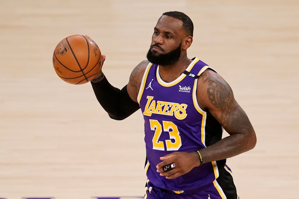 Wieder zurück auf dem Parkett: LeBron James von den Los Angeles Lakers.