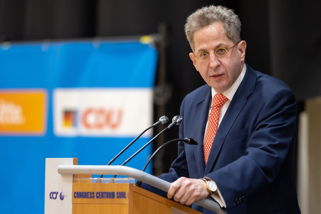 CDU-Mann Hans-Georg Maaßen grenzt sich nach seiner Kür zum Thüringer Direktkandidat für den Bundestag von der AfD ab.
