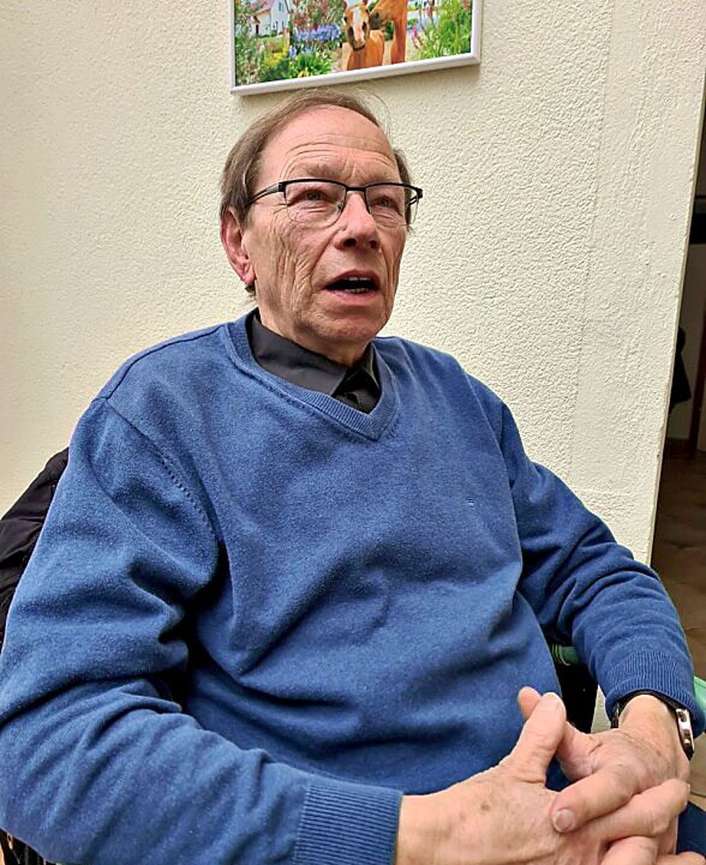 Bernhard Richter, Vorsitzender Förderverein Kirche Löhsten