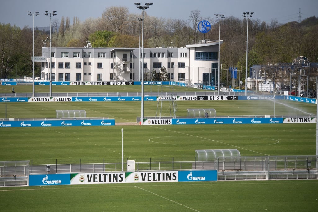 Nach einem positiven Corona-Schnelltest wurde das Schalke-Training abgesagt.