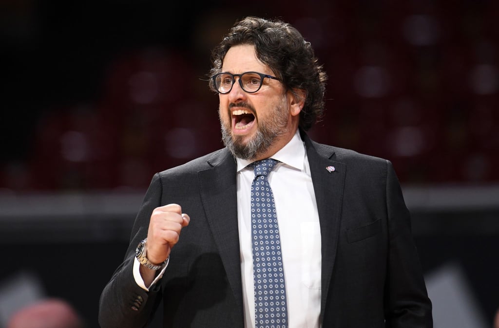 Ist sauer auf die BBL: Bayern-Coach Andrea Trinchieri.