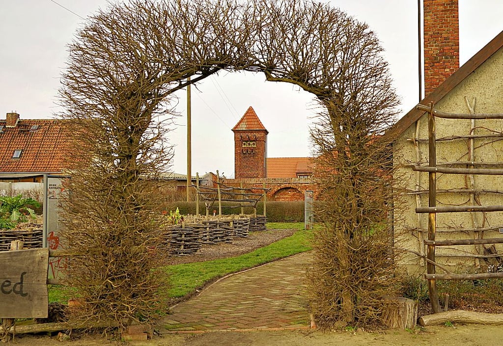 Der Klostergarten bewirtschaftet seine Beete wie vor Hunderten von Jahren. Das gilt heute wieder als modern.