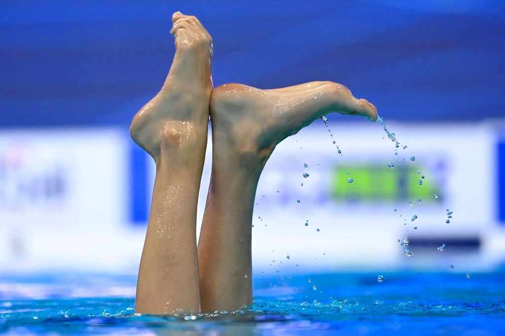 Die technische EM-Kür wurde abgebrochen, weil ein Unterwasser-Lautsprecher nicht richtig funktionierte.
