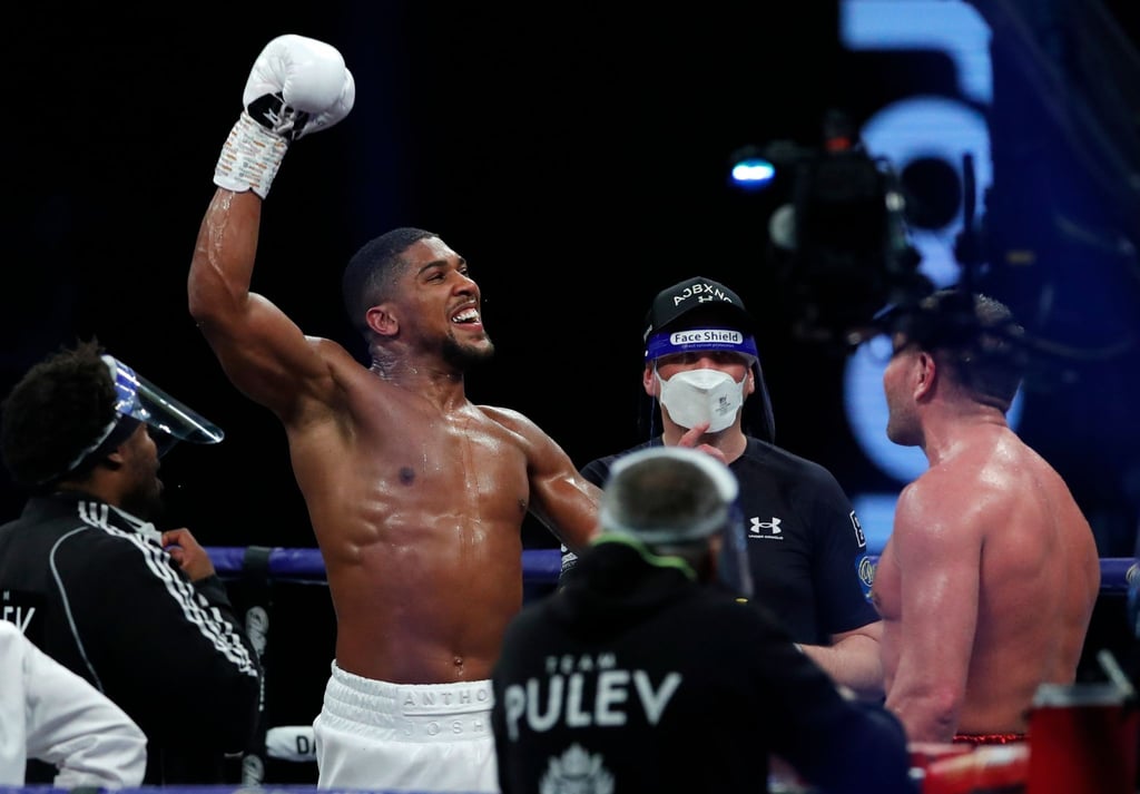 Anthony Joshua hält drei WM-Titel.