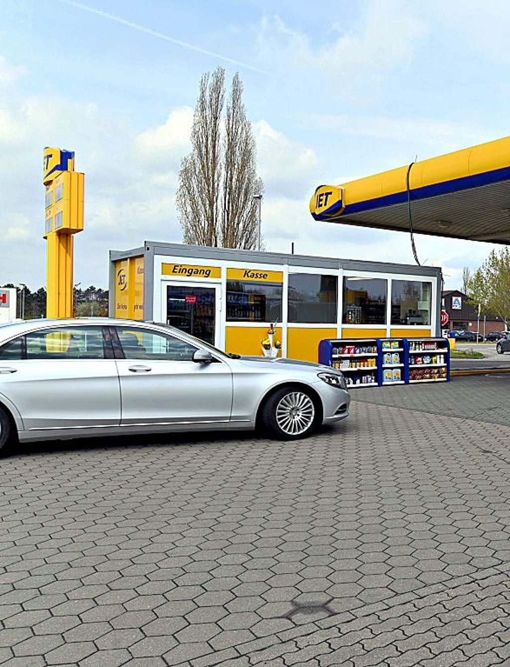 Der provisorische Container
