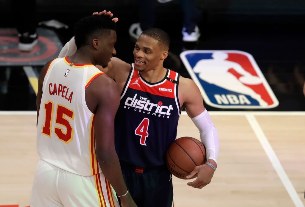 Bekam nach seinem NBA-Rekord gegen Atlanta auch Lob vom Gegner: Wizards-Star Russell Westbrook.