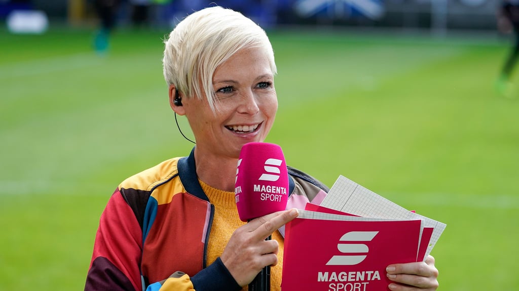Anett Sattler wird bei der EM für MagentaTV aus dem deutschen Quartier berichten.
