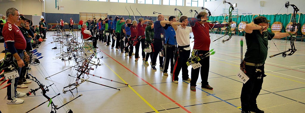 Im Januar 2020 waren die Wolmirstedter Sportschützen Gastgeber für die Landesmeisterschaft im
Bogenschießen.