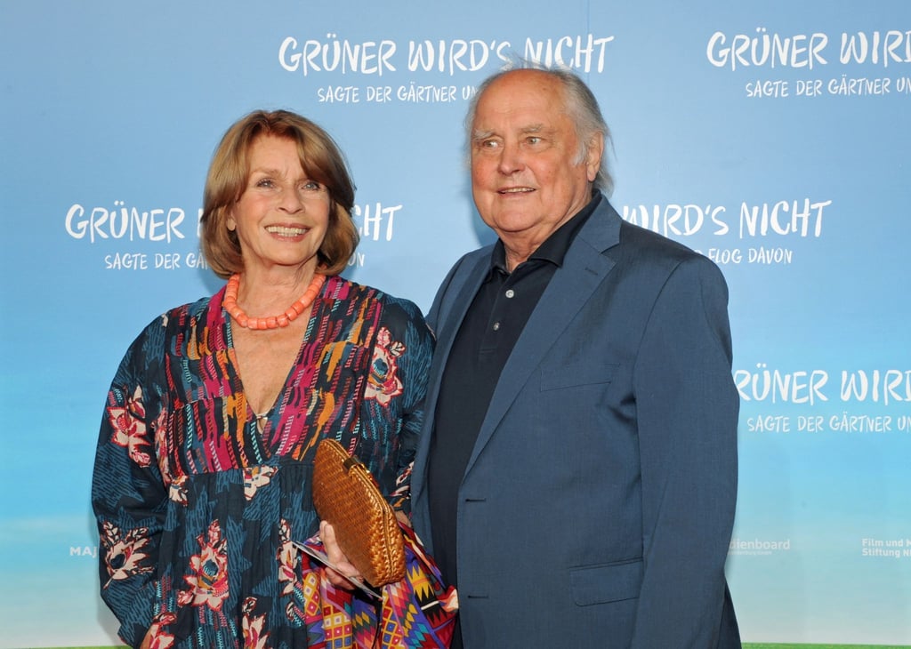 Schauspielerin Senta Berger und ihr Mann Michael Verhoeven 2018 in München.