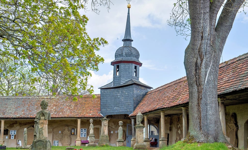 Der Alte Friedhof in Buttstädt zählt zu den insgesamt 25 Außenstandorten der Bundesgartenschau Erfurt.