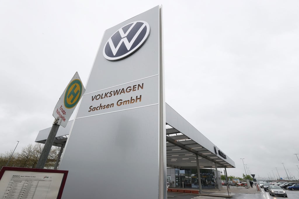 Die Volkswagen Sachsen GmbH - hier der Standort in Zwickau.