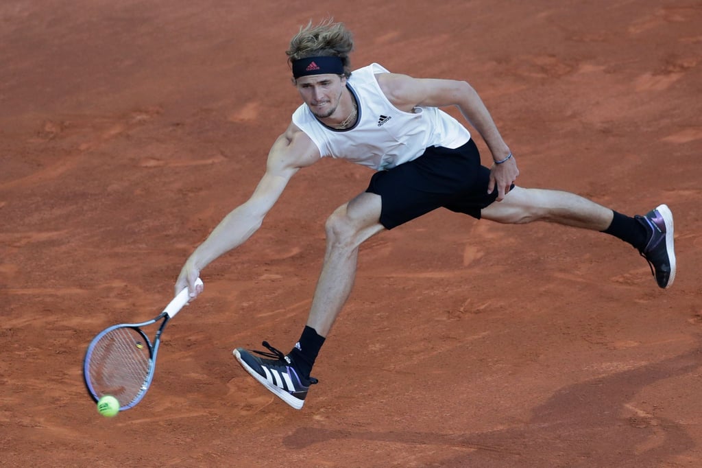 Steht in Rom im Achtelfinale: Alexander Zverev.